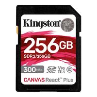 Kingston 金士顿 SDR2系列 SD存储卡 256GB(UHS-II、V90、U3)