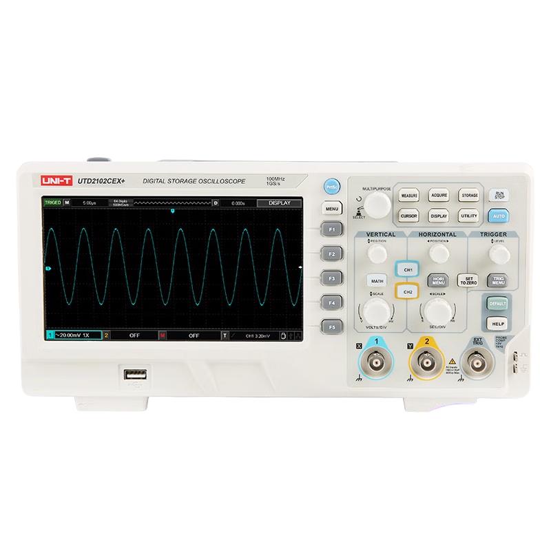 UNI-T 优利德 UTD2102CEX+ 数字示波器 升级版