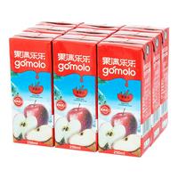 gomolo 果满乐乐 100%苹果汁 250ml*9盒