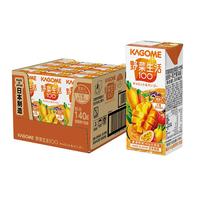 KAGOME 可果美 野菜生活复合果蔬汁饮料 胡萝卜和芒果风味 200mL*12瓶
