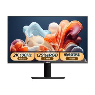 SKYWORTH 创维 F27B23Q 27英寸 IPS Adaptive Sync 显示器（2560×1440、100Hz、125%sRGB、HDR10）