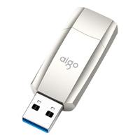 aigo 爱国者 超跑系列 U395 USB 3.2 Gen2 固态U盘 银色 128GB USB口