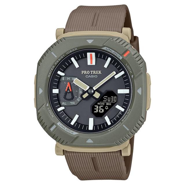 CASIO PRO TREK系列 46毫米太阳能腕表 PRJ-B001-5 轻量款