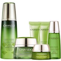 CHANDO 自然堂 雪松精油御龄系列护肤套装 (柔肤液200ml+60ml*2+御龄霜50g+15g*2)