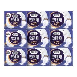 高洁丝 蚕丝感放肆睡280mm64片