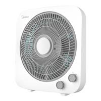 Midea/美的 轻音低噪 台式风扇 灰白色