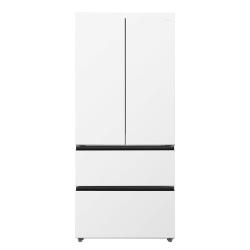 美的 503L法式多门冰箱超薄零嵌入式一级能效风冷无霜变频大容量白色BCD-503WUFPZM