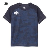 canterbury 儿童短袖T恤canterbury 青少年训练T恤120cm （19）黑色、(19)ブラック 130cm