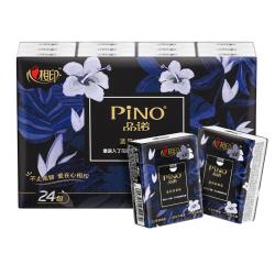 品诺 蓝风铃香氛手帕纸 PC524*1 4层加厚可湿水 6片24包