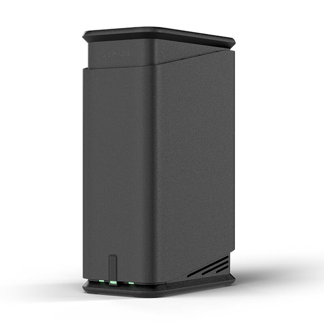 极空间 ZSpace 私有云 Q2C NAS存储 水墨黑