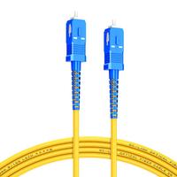 SK-LINK 光纤跳线 SC-SC电信级单模单芯千兆万兆UPC光纤线机房收发器尾纤 低烟无卤 SK-TXSM-SCSC1M 1米