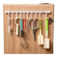 天元尚品壁挂轨道收纳架橱柜门后收纳厨房调味料封口夹免打孔置物架 30CM侧面 轨道挂钩