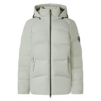 坦博尔羽绒服女短款时尚运动可脱卸帽百搭保暖外套550386D 水波青 165 