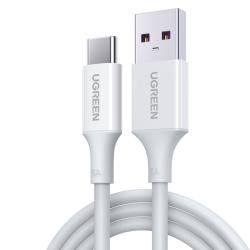 绿联 US303 Type-C 66W 数据线 PVC 0.25m 白色
