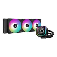 DEEPCOOL 九州风神 冰堡垒LD360 数显版 ARGB 360冷排 一体式水冷散热器 黑色