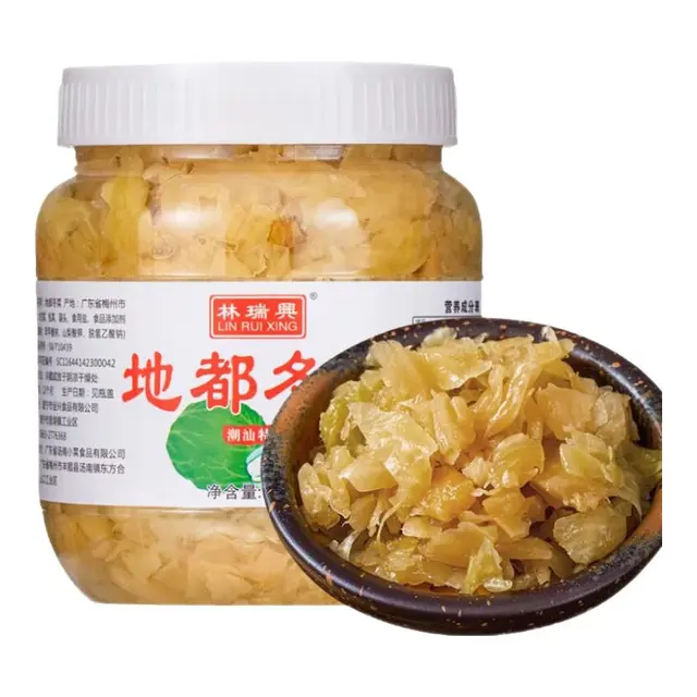 林瑞兴 地都冬菜470g 潮汕海鲜砂锅粥配菜 天津冬菜煲汤调味佐料酱菜杂咸