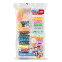 deli 得力 67819 超轻粘土 36色