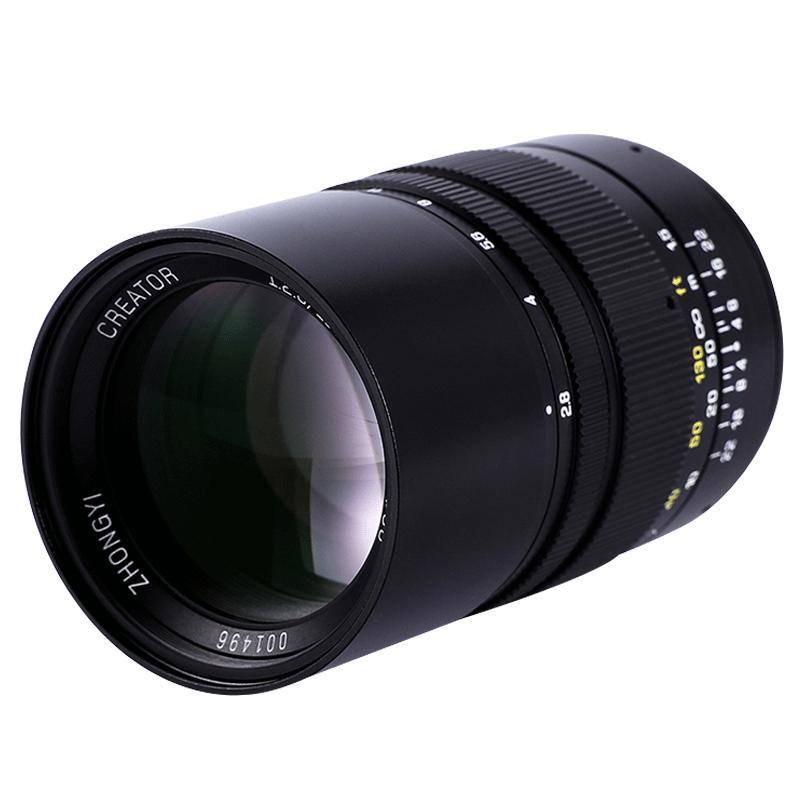  ZHONGYI OPTICAL/中一光学 人像风景定焦 全画幅远摄长焦镜头