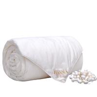 FUANNA 富安娜 抗菌提花蚕丝被 白色 223*229cm