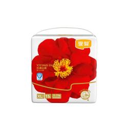 宜婴 红山茶花弱酸拉拉裤 XL15片
