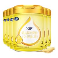 飞鹤 飞帆婴幼儿配方奶粉3段1-3岁900g*6罐