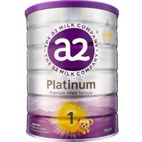 艾尔a2澳洲新西兰 A2 Platinum 白金版 婴幼儿奶粉900g JD保 紫白金1段*2罐