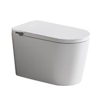 井炫U7200智能马桶全自动轻智能内置360°泡沫盾无水压限制家用坐便器 高配版【全白色】-自动翻盖 250/300/350/400坑距 下单备注