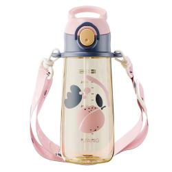 富光 塑料杯儿童水杯壶ppsu吸管杯宝宝小孕产妇婴幼儿园杯子560ml