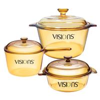 VISIONS 康宁 VSP1 汤锅(16cm、1L、玻璃)