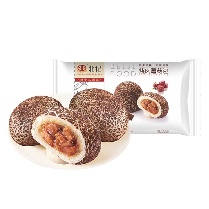北记 烧肉蘑菇包 400g