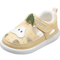  Mutong/牧童 软底防滑 儿童学步鞋  19码 鞋内长14.0cm 梨花黄