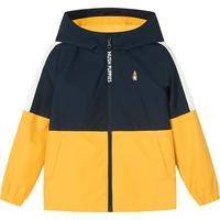 暇步士（Hush Puppies）童装男大童秋装儿童风衣舒适汗布内里质感小牛津面料薄风衣 暖卡其 150cm