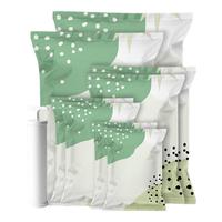 收纳博士【薄绿系】真空收纳袋压缩袋9件套【手泵款】