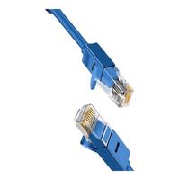 深蓝大道六类千兆网线高速宽带线 CAT六类电脑宽带工程家用监控宿舍路由器 网线跳线8芯双绞成品线缆 超五类网线0.5米