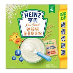 亨氏 五大膳食系列 米粉 1段 铁锌钙 400g