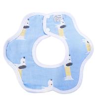 mufan 沐凡 男童口水巾 花瓣5条装