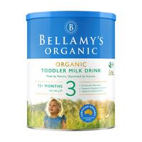 BELLAMY'S 贝拉米 经典系列 有机幼儿奶粉 澳版 3段 900g*6罐
