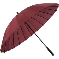 MAYDU 美度 M5003 24骨直杆晴雨伞 枣红色