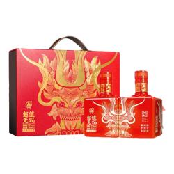 张弓 超值无双红金52度500ml*2瓶浓香型白酒礼盒装