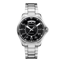 HAMILTON 汉米尔顿 卡其航空系列 42毫米自动上链腕表 H64615135