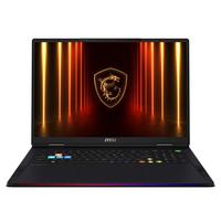 MSI 微星 泰坦18 Pro AI 2025 二代酷睿Ultra版 18英寸 游戏本 黑色（Core Ultra 9 285 HX、RTX 5080 16G、64GB、4TB SSD、4K、Mini LED、120Hz）