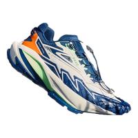 ANTA 安踏 探踪 男子越野跑鞋 912435503-1 墨黛蓝/泥沙灰/荧光柿子红 43