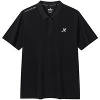 XTEP特步运动短袖男POLO衫夏季休闲跑步运动透气