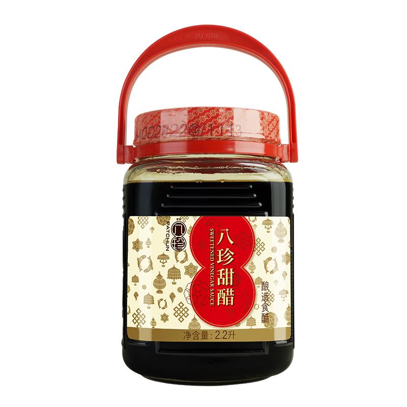 PATCHUN 八珍 甜醋2.2L 猪脚姜醋煲 月子餐美食 酿造食醋 调味品调味汁