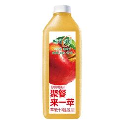 味全 每日C苹果汁 1600ml 100%果汁 冷藏果蔬汁饮料聚餐送礼解腻