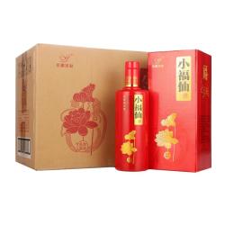 小糊涂仙 浓香型高度白酒 送礼婚宴喜酒 52度 500mL 6瓶 小福仙整箱