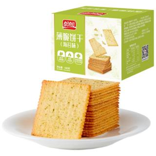 盼盼 海苔味薄脆饼干600g