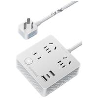 PHILIPS 飞利浦 SPB4332WA/93 魔方智能插排 白色 1.8m