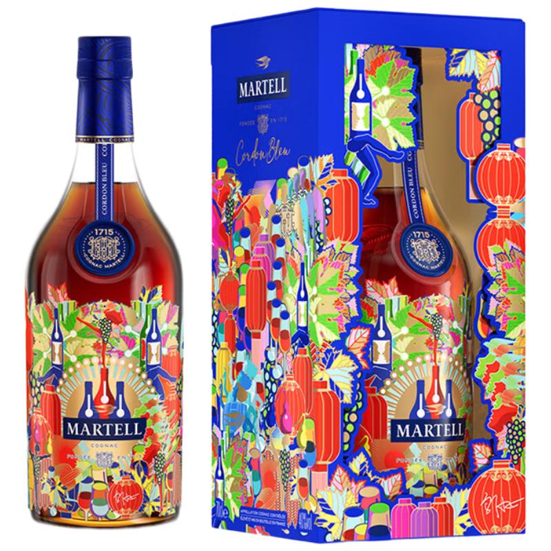 马爹利（Martell） 蓝带XO级 干邑白兰地 2025 蛇年 生肖 限量版 1000ml 【蓝带XO】2025限量版700mL1瓶