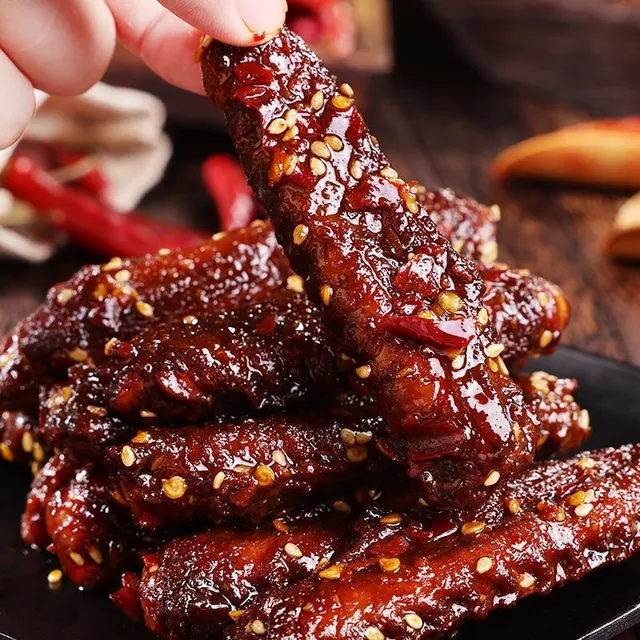 好照头湖南特产麻辣卤味零食小吃熟食 短保30天鸭翅中